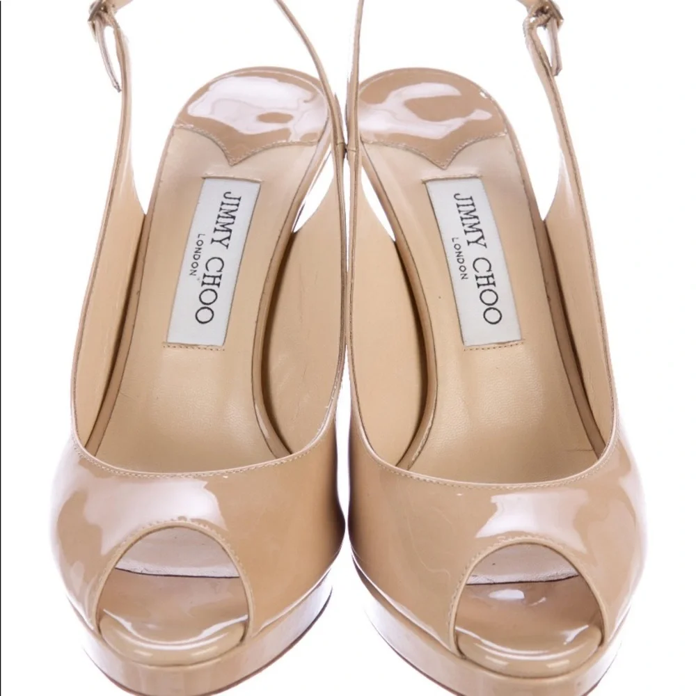 Jimmy Choo peep toe heel! - Picture 1 of 9